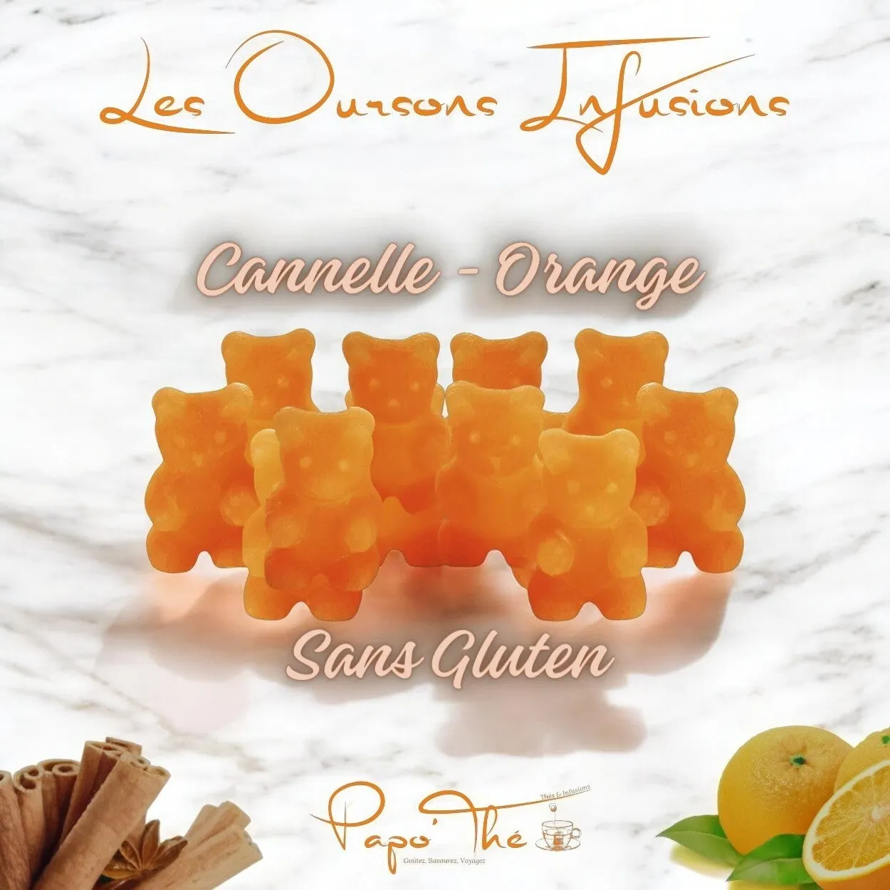 Oursons Cannelle et Orange
