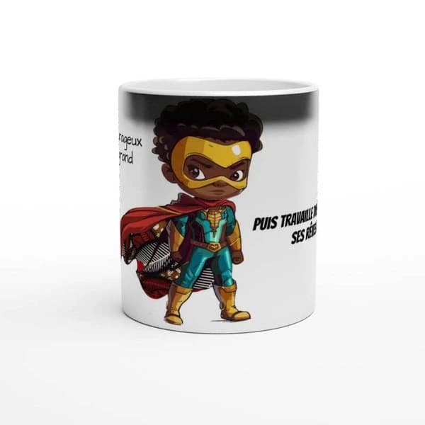 Super-héros courageux